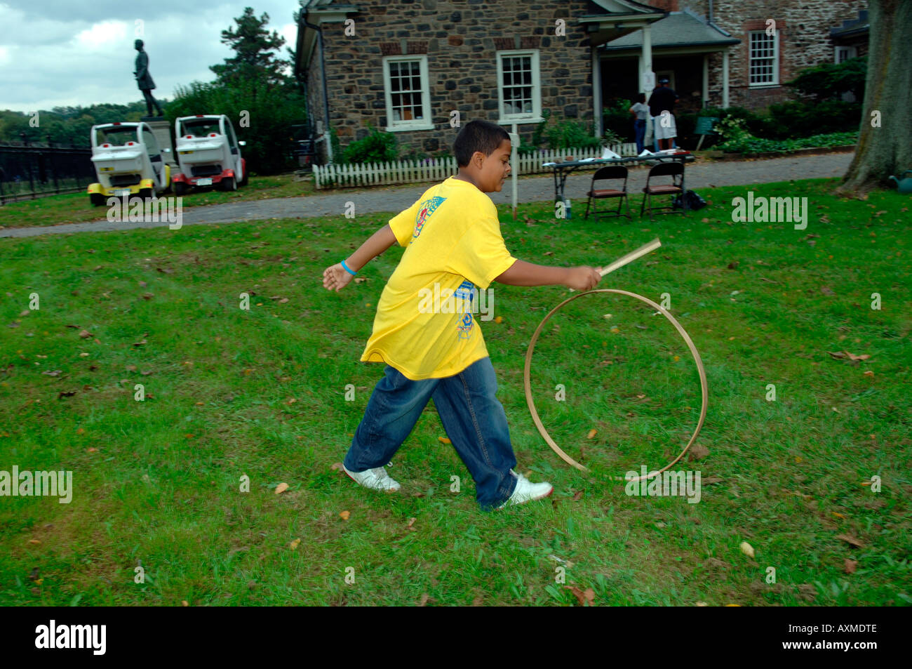 18. Jahrhundert Leben im Van Cortlandt Manor in der Bronx Stockfoto