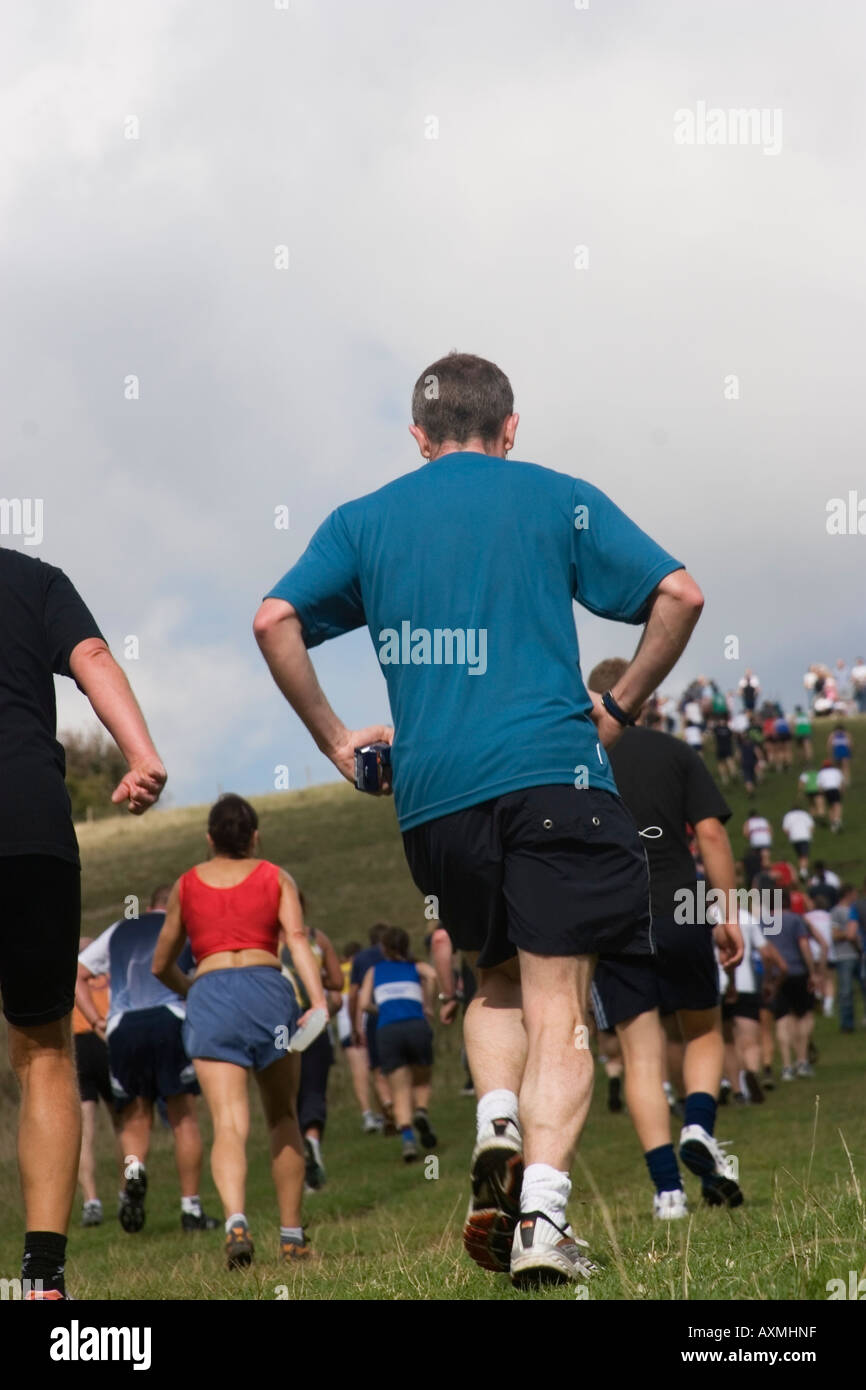 Butser Hill Challenge 2006 Stockfotografie Alamy