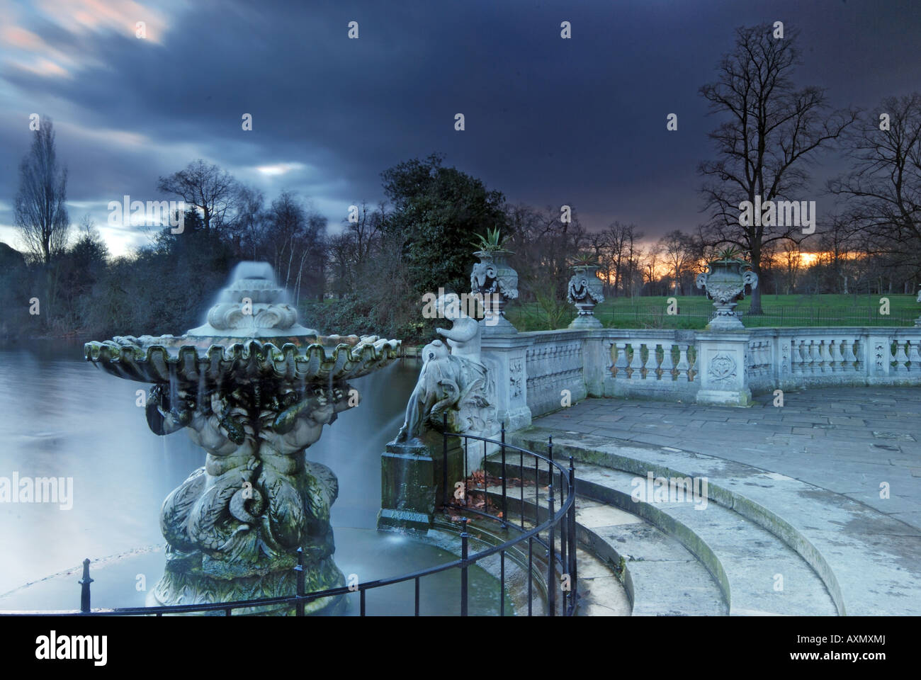 Die Brunnen, Hyde Park Stockfoto