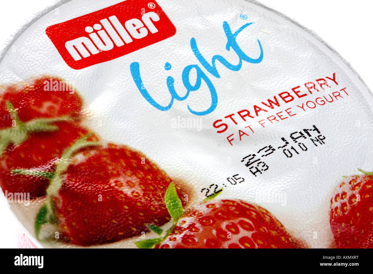 Erdbeer fettfreier joghurt -Fotos und -Bildmaterial in hoher Auflösung –  Alamy
