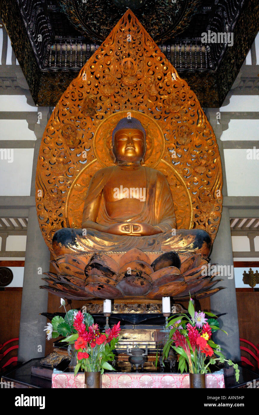 Byodo Im Tempel O Ahu Hawaii Stockfotografie Alamy