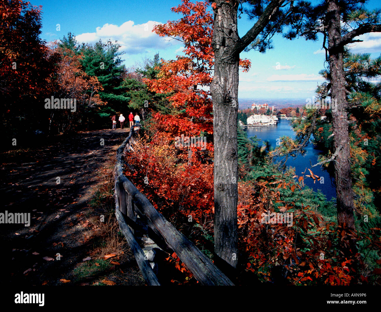 Mohonk Mountain House, New Paltz, NY, USA Stockfoto