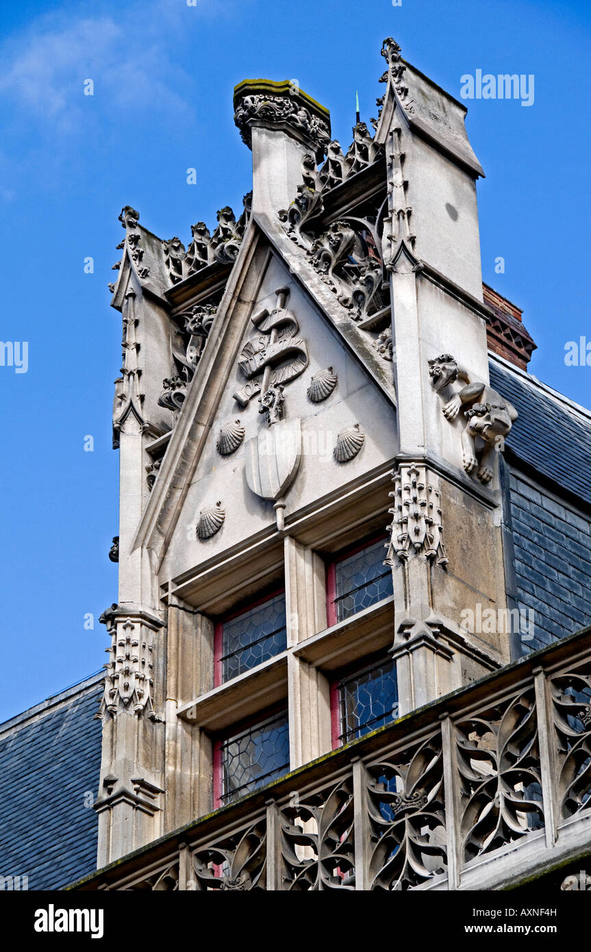 Das Musée de Cluny, offiziell bekannt als Musée National du Moyen Age Stockfoto