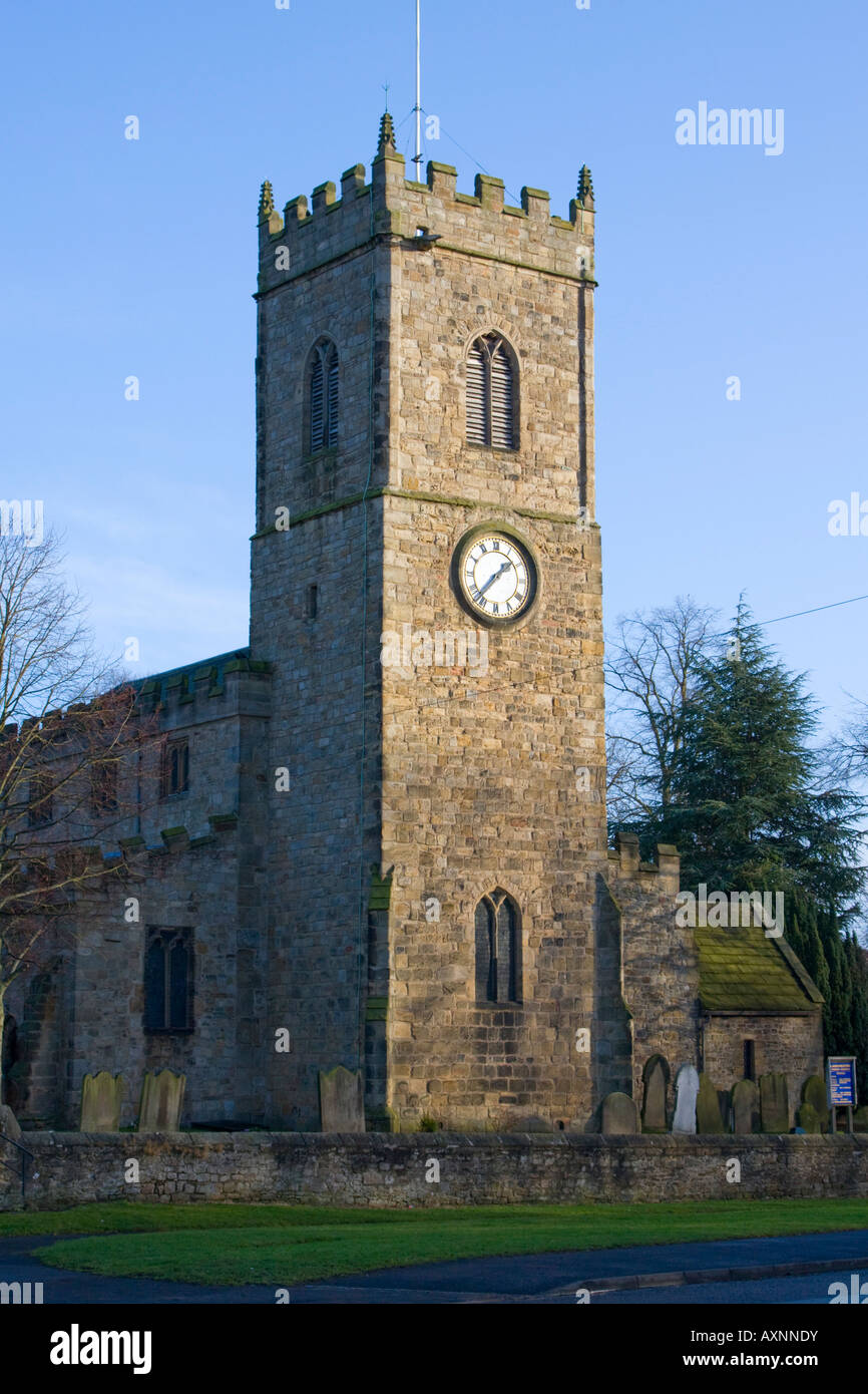 Lanchester All Saints Parish Church UK Stockfoto