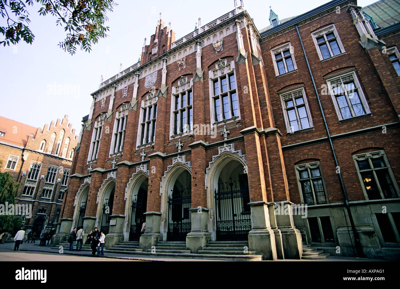 Jagiellonen-Universität Krakau Polen Europa Stockfoto