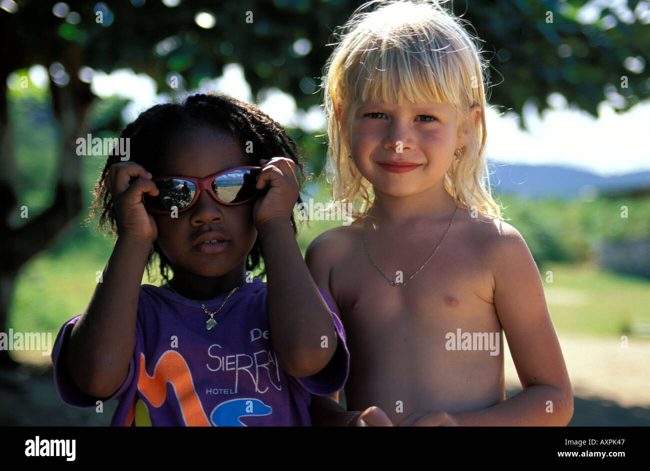 Junge Freunde Stockfoto