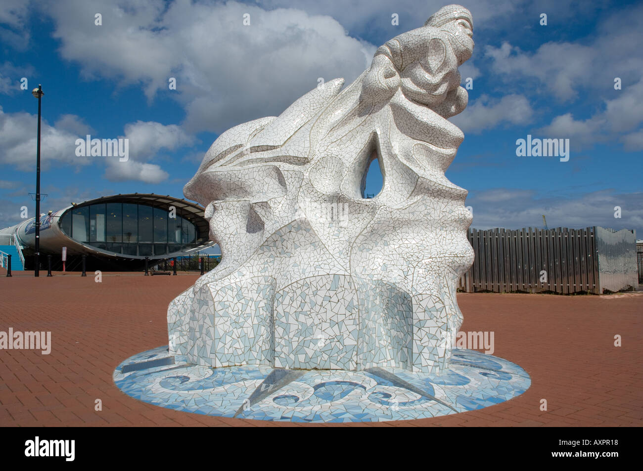 Europa UK Großbritannien Wales Cymru Cardiff Bucht captain Scott-Denkmal Stockfoto