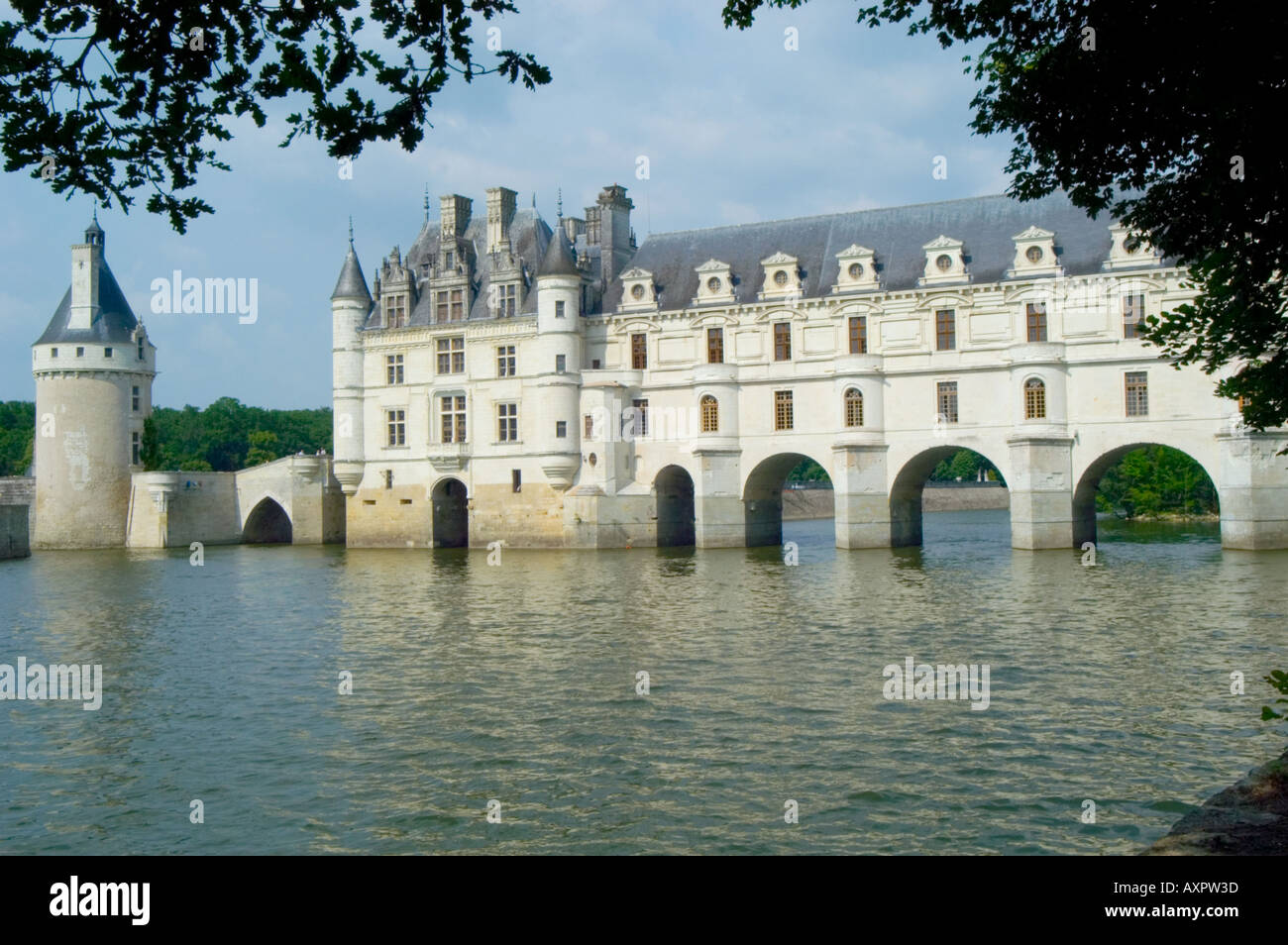 Le Chateau des Dames Chenonceau, Frankreich Stockfotografie Alamy