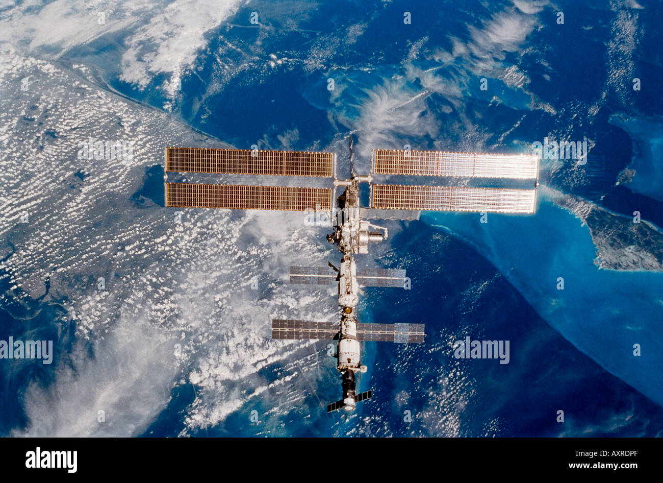 Internationale Raumstation Stockfoto