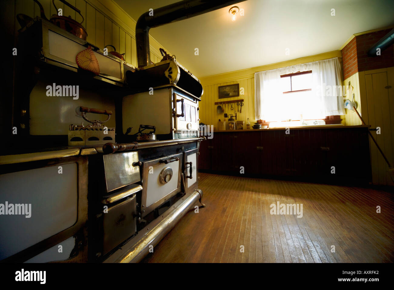 Altmodische Küche Stockfoto