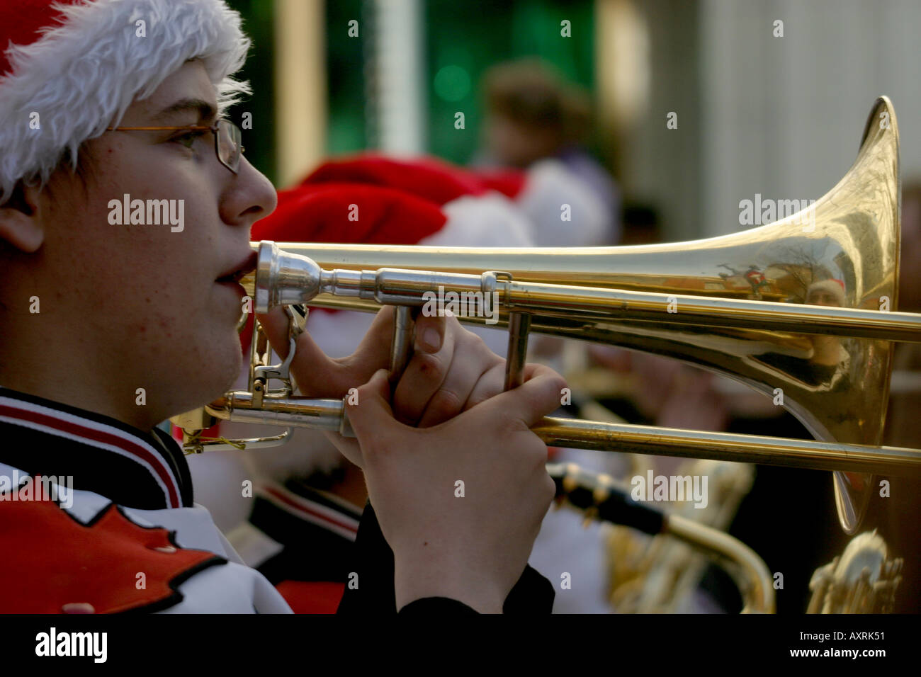 Santa Claus parade Stockfotografie - Alamy