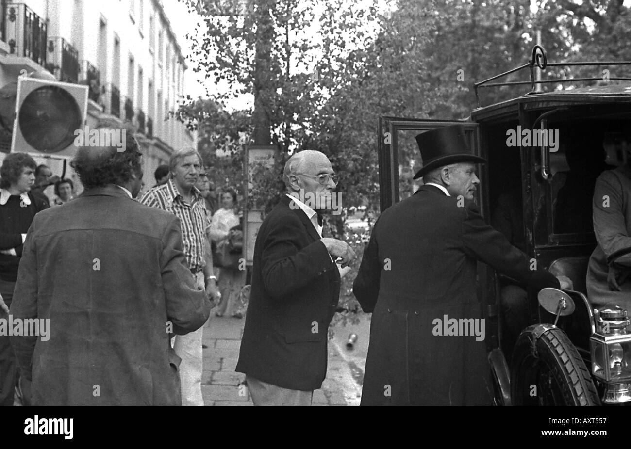 Film der Liebe unter den Ruinen Stockfoto