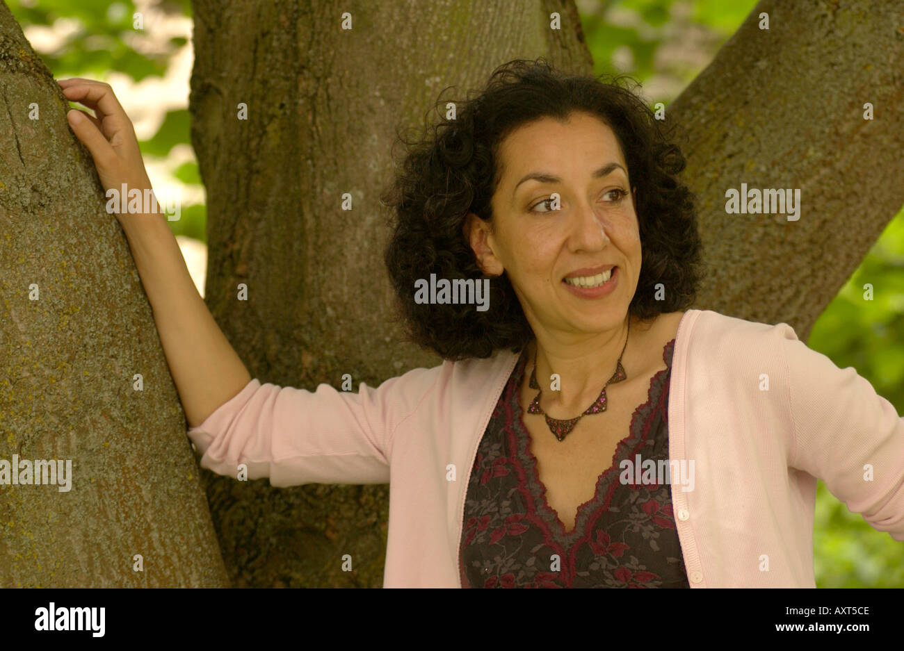 Andrea Levy Spielidee, abgebildet bei Hay Festival 2004 Hay on Wye Powys Wales UK Stockfoto