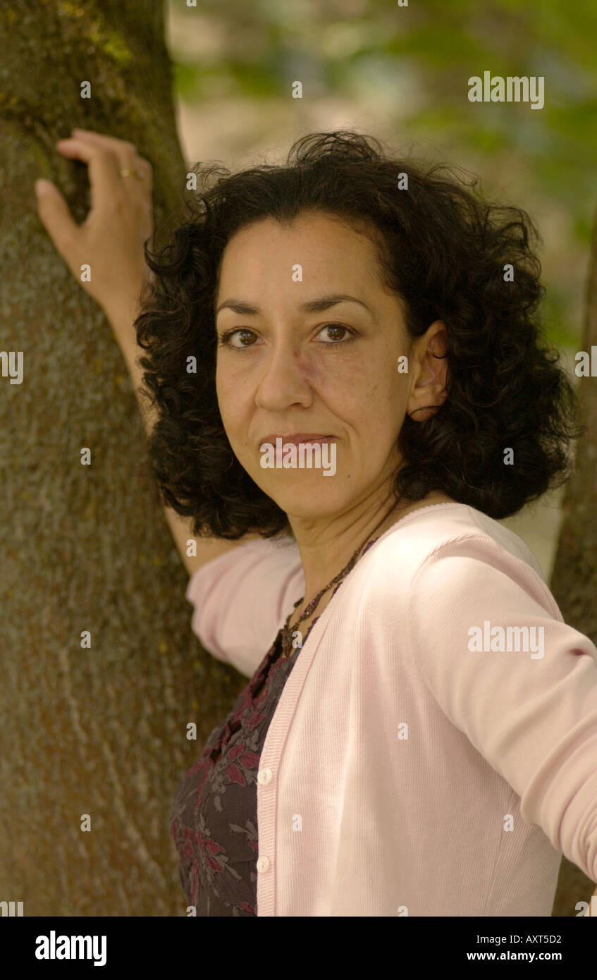 Andrea Levy Spielidee, abgebildet bei Hay Festival 2004 Hay on Wye Powys Wales UK Stockfoto