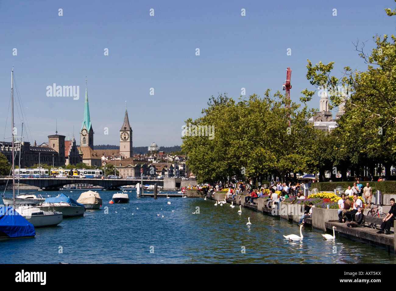 Zurich lake promenade ch zuerich Fotos und Bildmaterial in hoher Auflösung Alamy