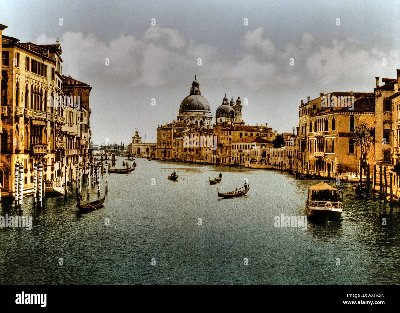 Der Grand Kanal, Venezia, Italien Stockfoto