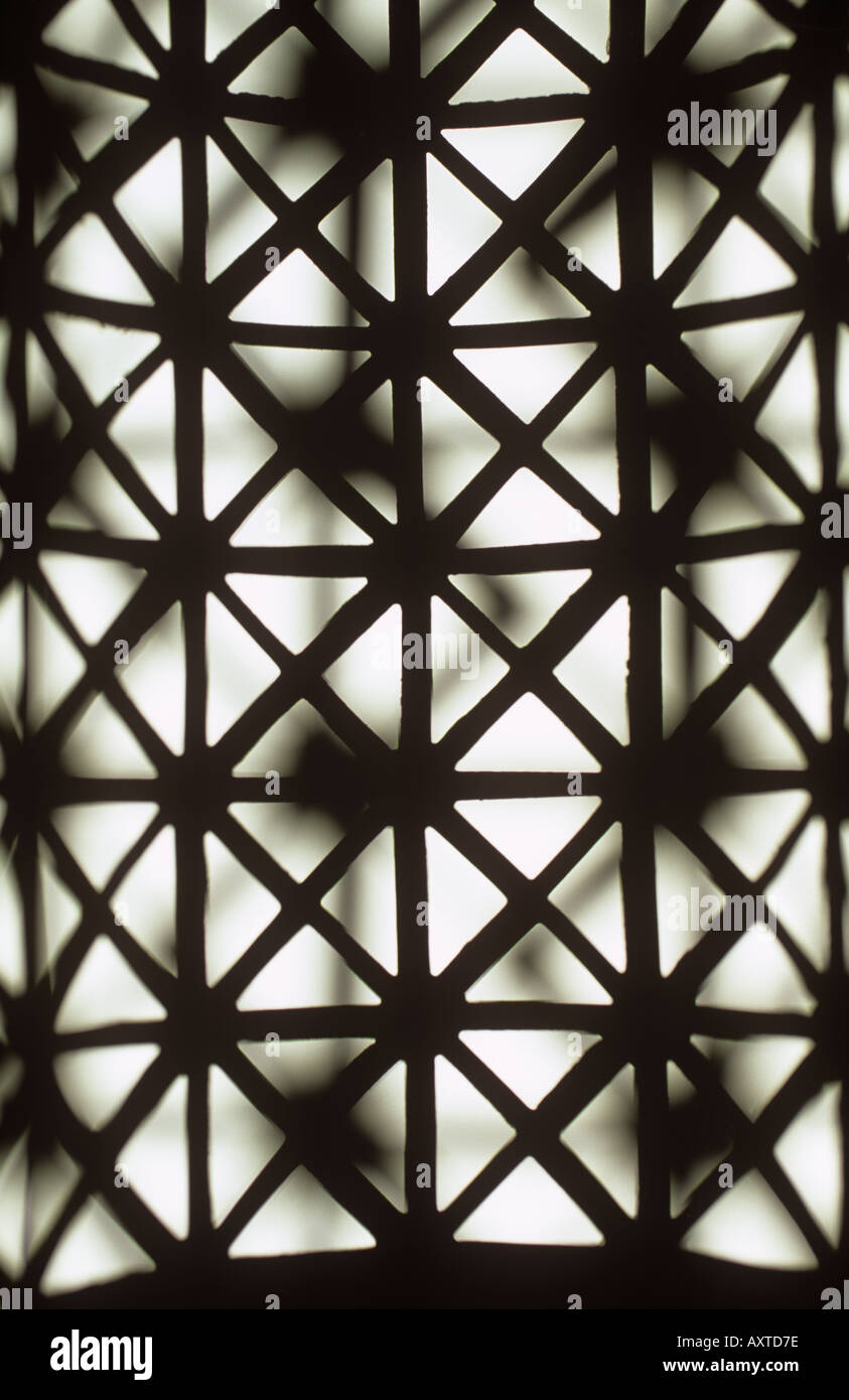 Nahaufnahme eines antiken osmanischen Stil Laterne Stockfoto