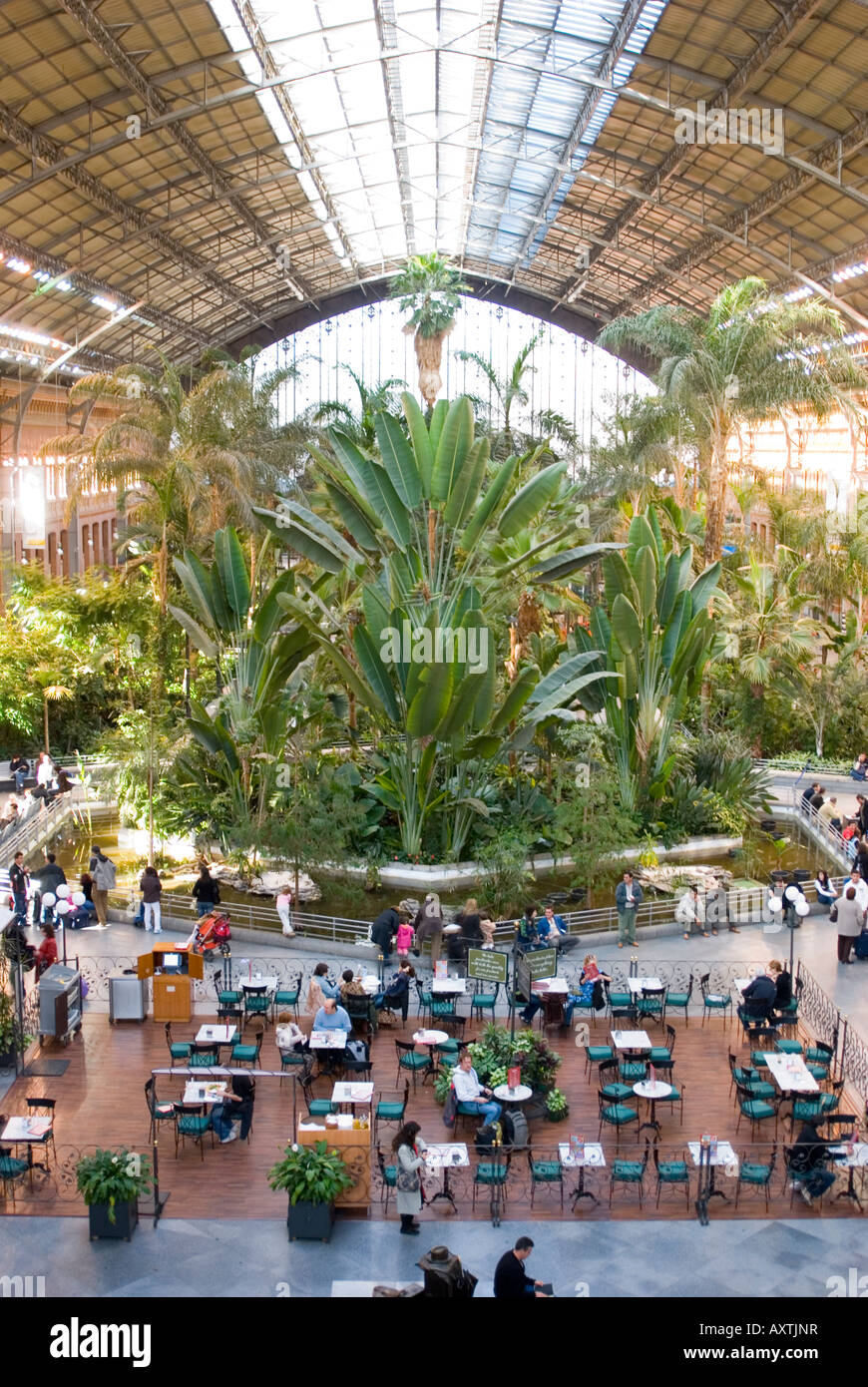 Bahnhof Atocha, Madrid Stockfoto