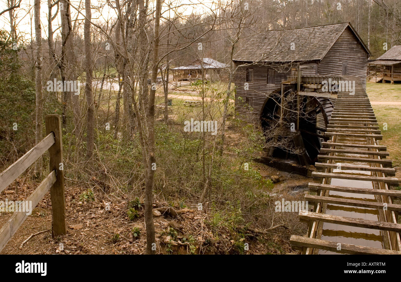 Hagood Grist Mill Pickens South Carolina USA Stockfoto