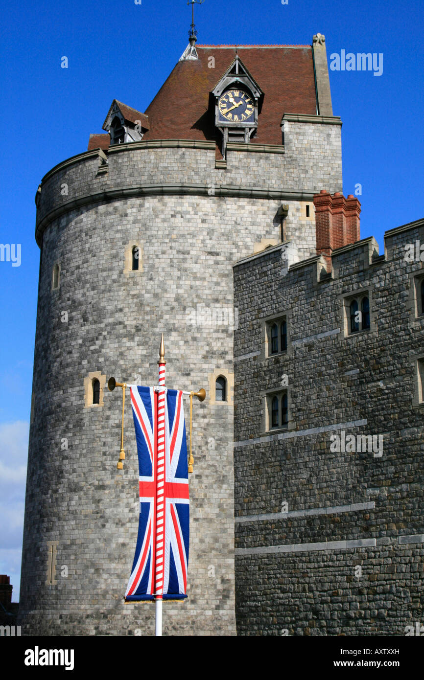 Windsor Castle Stadtzentrum touristischen Ziel Royal Borough of Windsor, Maidenhead, Berkshire, England, UK, GB Stockfoto