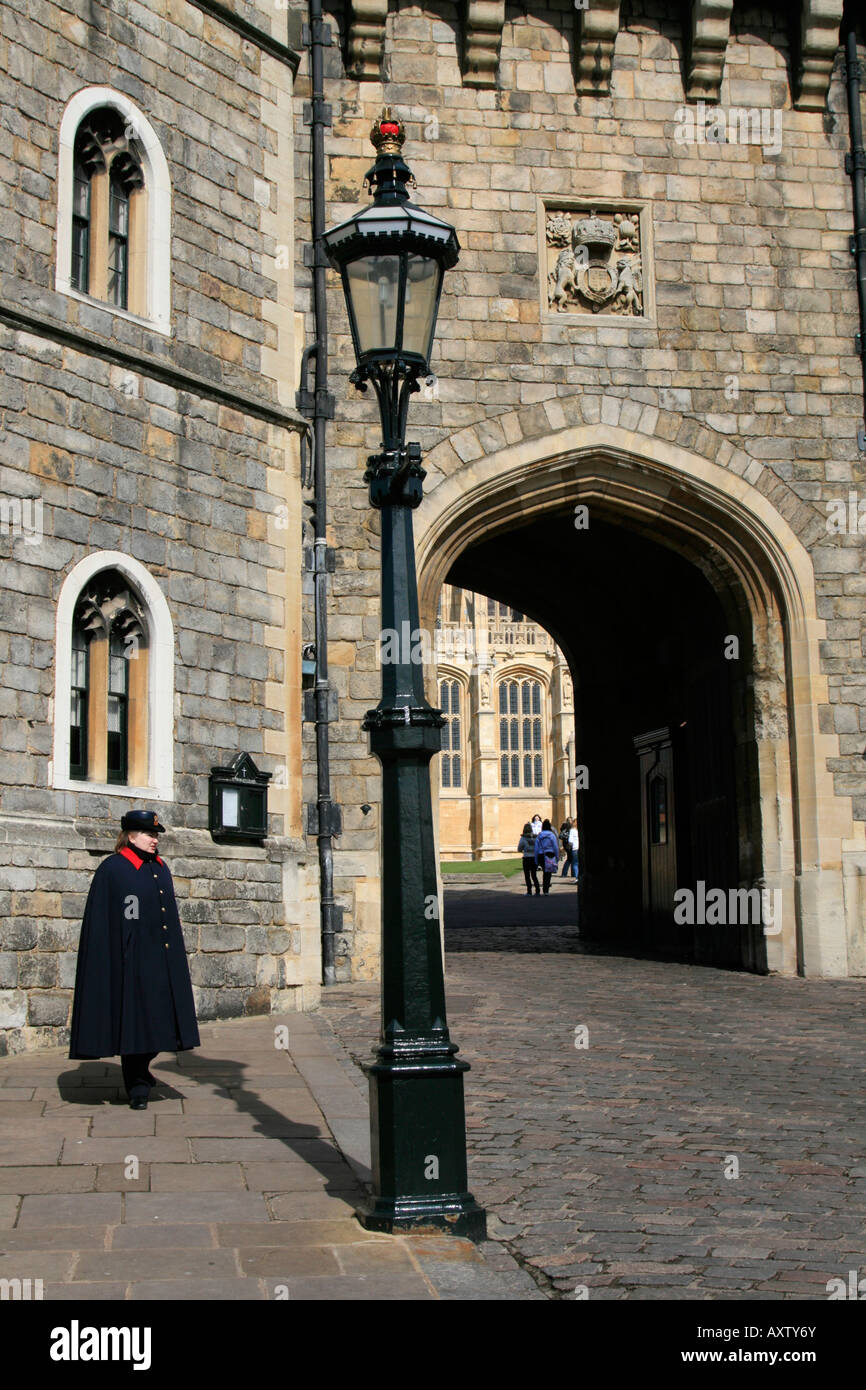 Windsor Castle Stadtzentrum touristischen Ziel Royal Borough of Windsor, Maidenhead, Berkshire, England, UK, GB Stockfoto