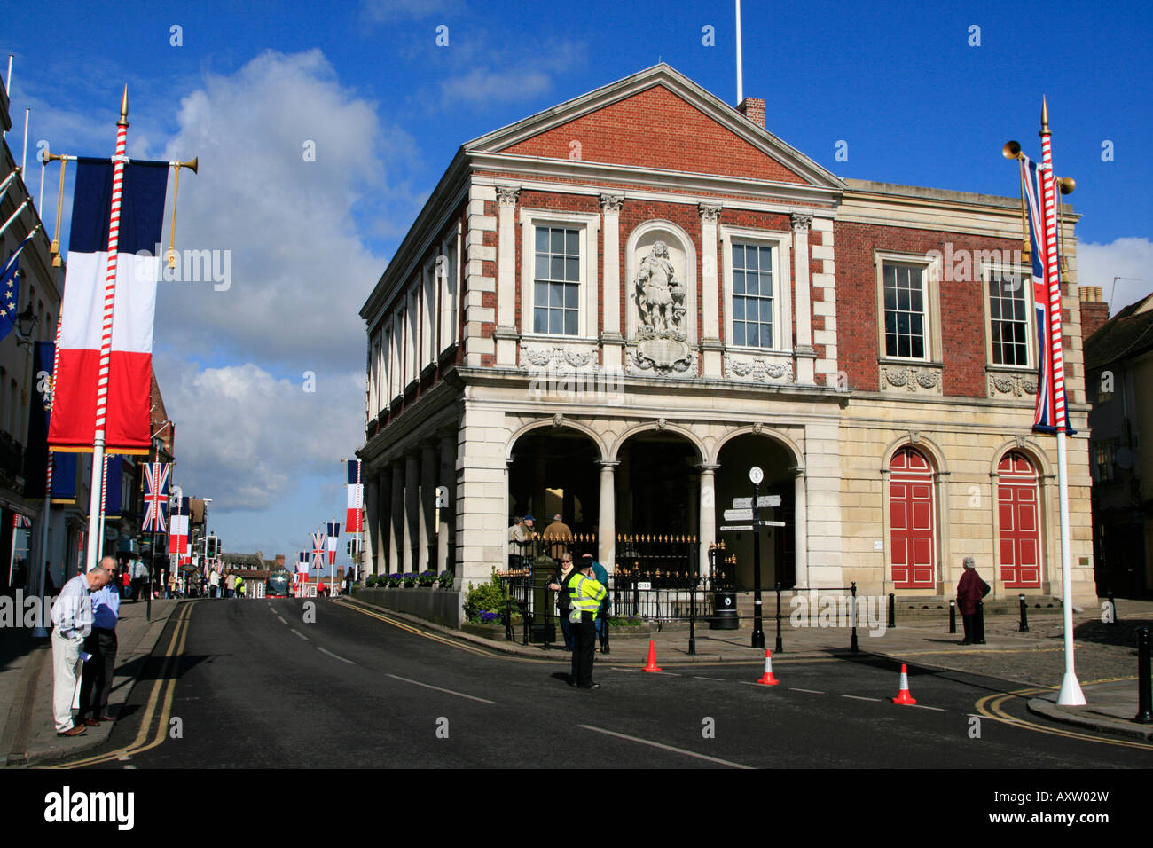 Guildhall Windsor Stadt Zentrum touristischer Bestimmungsort Royal Borough of Windsor, Maidenhead, Berkshire, England, UK, GB Stockfoto
