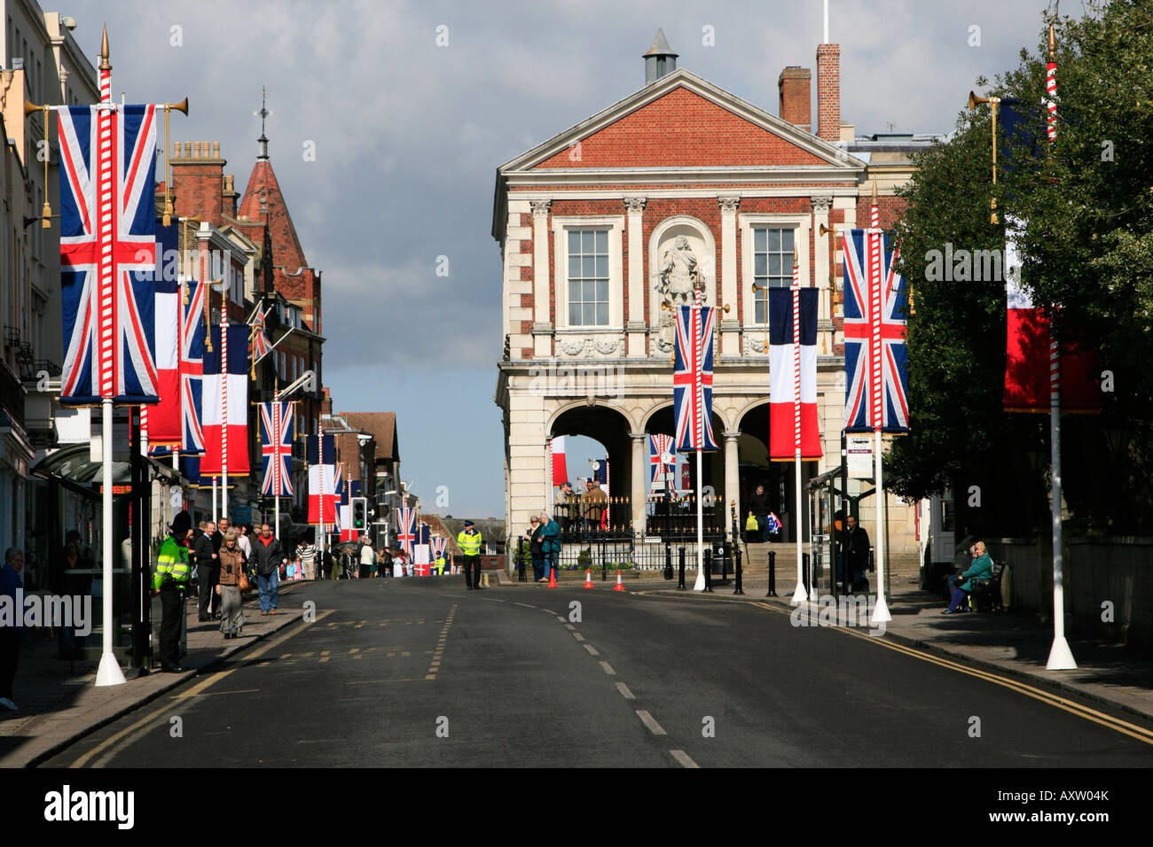 Guildhall Windsor Stadt Zentrum touristischer Bestimmungsort Royal Borough of Windsor, Maidenhead, Berkshire, England, UK, GB Stockfoto