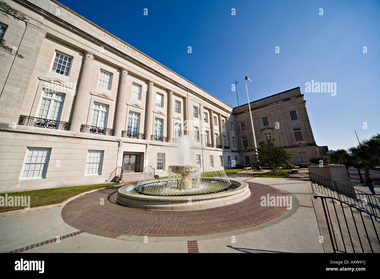 Alton Lennon Federal Building District Court in Wilmington, North Carolina NC USA Stockfoto