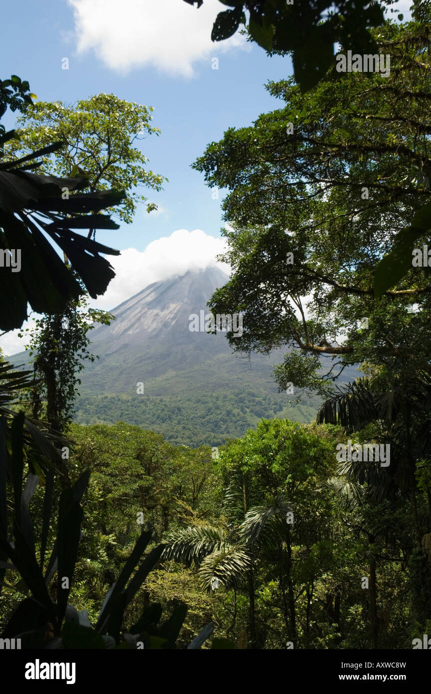 Arenal Vulkan Arenal, Costa Rica Stockfoto