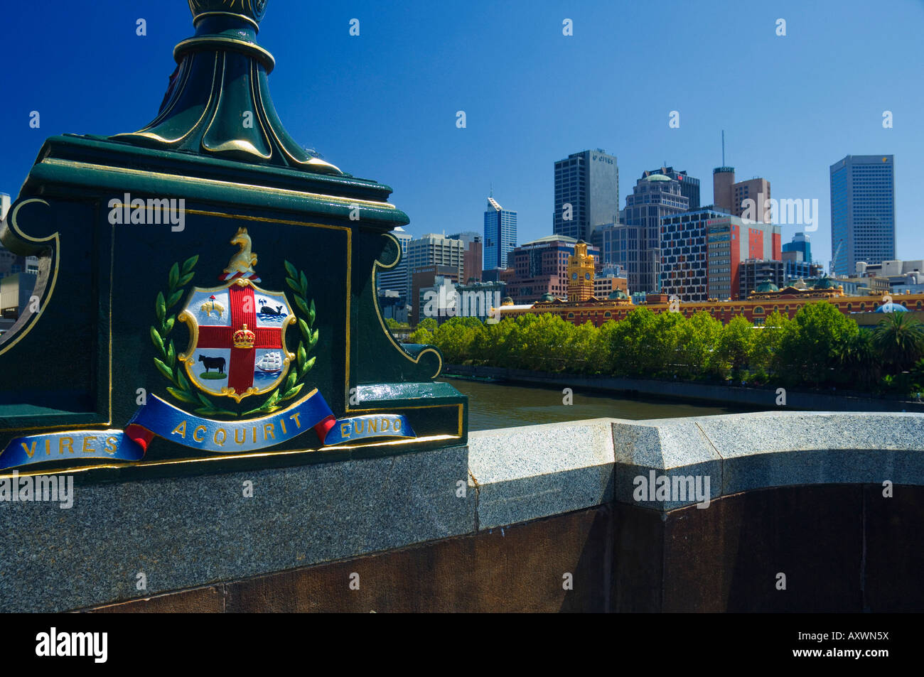 Stadtzentrum, Melbourne, Victoria, Australien, Pazifik Stockfoto