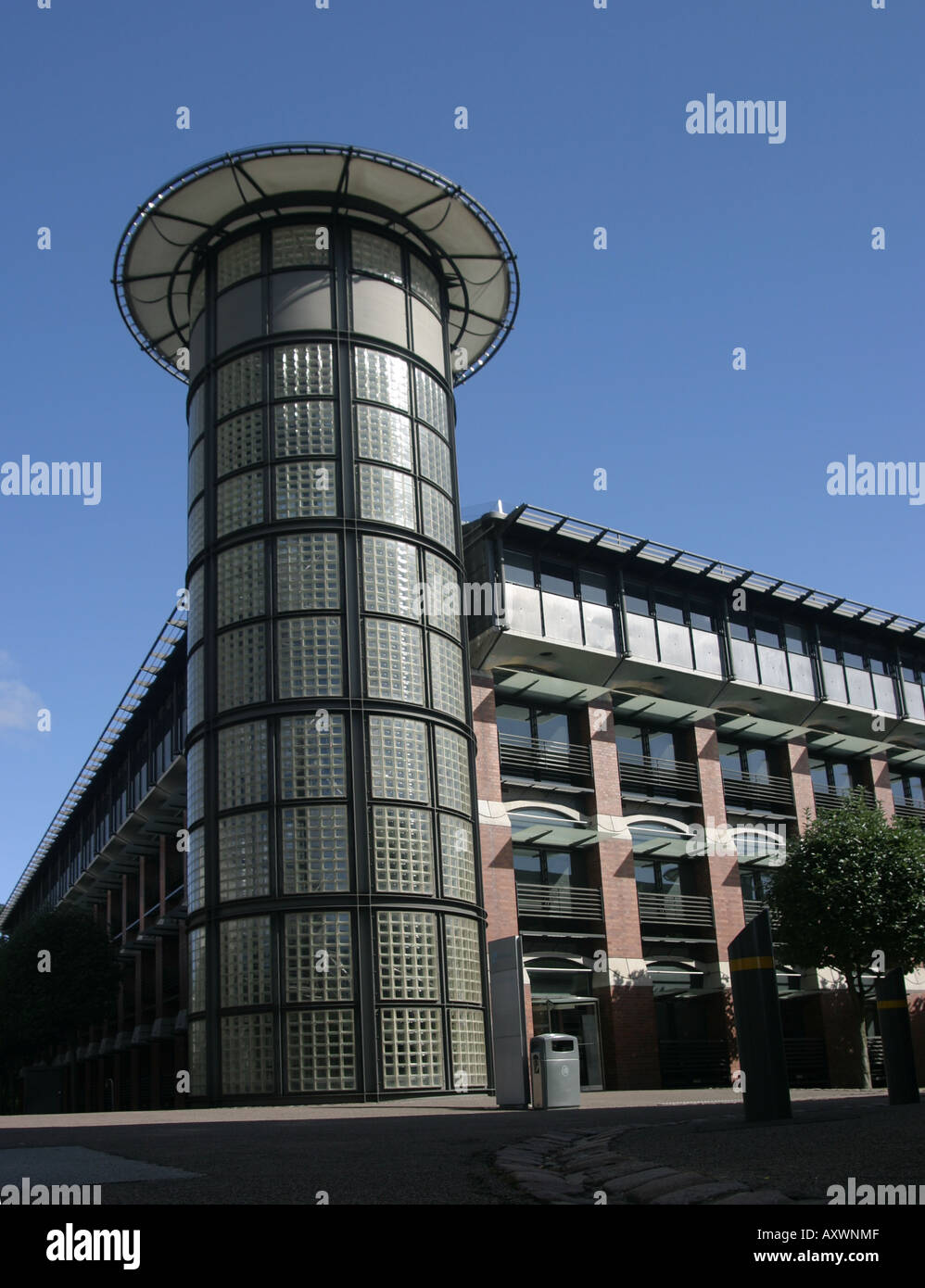 Nottingham s Finanzamt Komplex Stockfoto