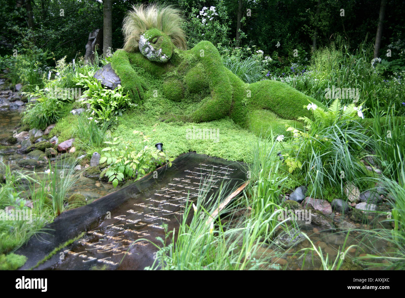 Maiden Garten träumen Stockfoto