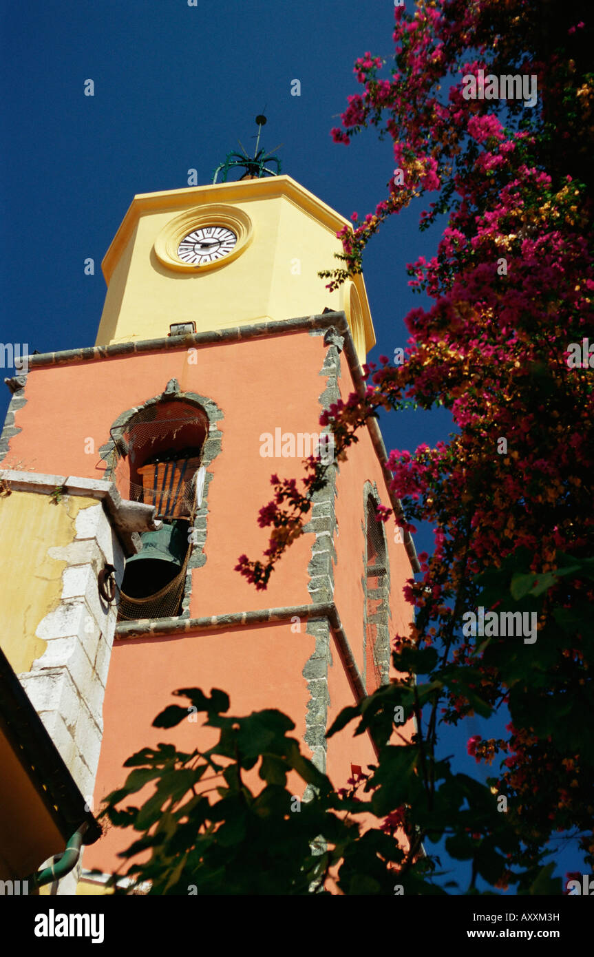 Turm, St. Tropez, Var, Provence, Cote d ' Azur, Côte d ' Azur, Frankreich Stockfoto