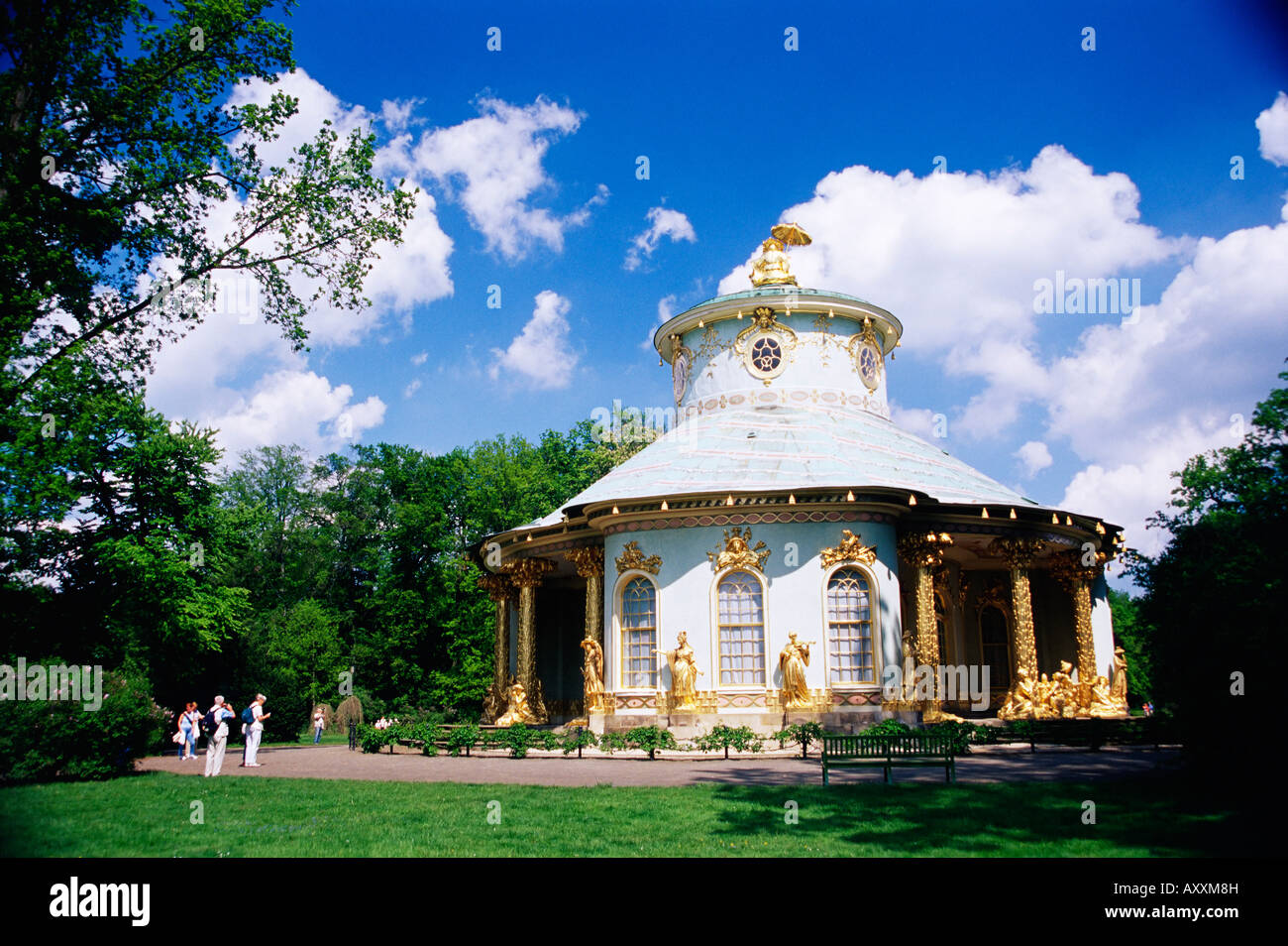 Außenseite des chinesischen Hauses, Potsdam, Deutschland, Europa Stockfoto