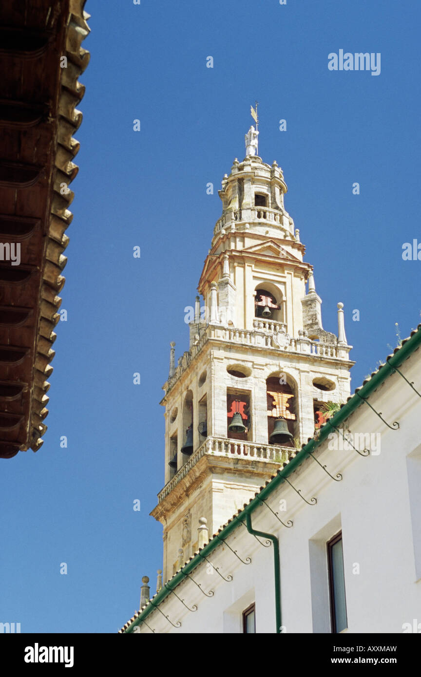 Glockenturm, Córdoba, Andalusien (Andalusien), Spanien, Europa Stockfoto