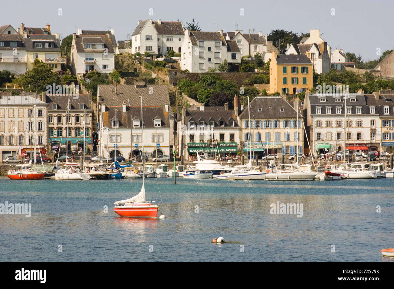 Audierne, Süd-Finistere, Bretagne, Frankreich Stockfoto