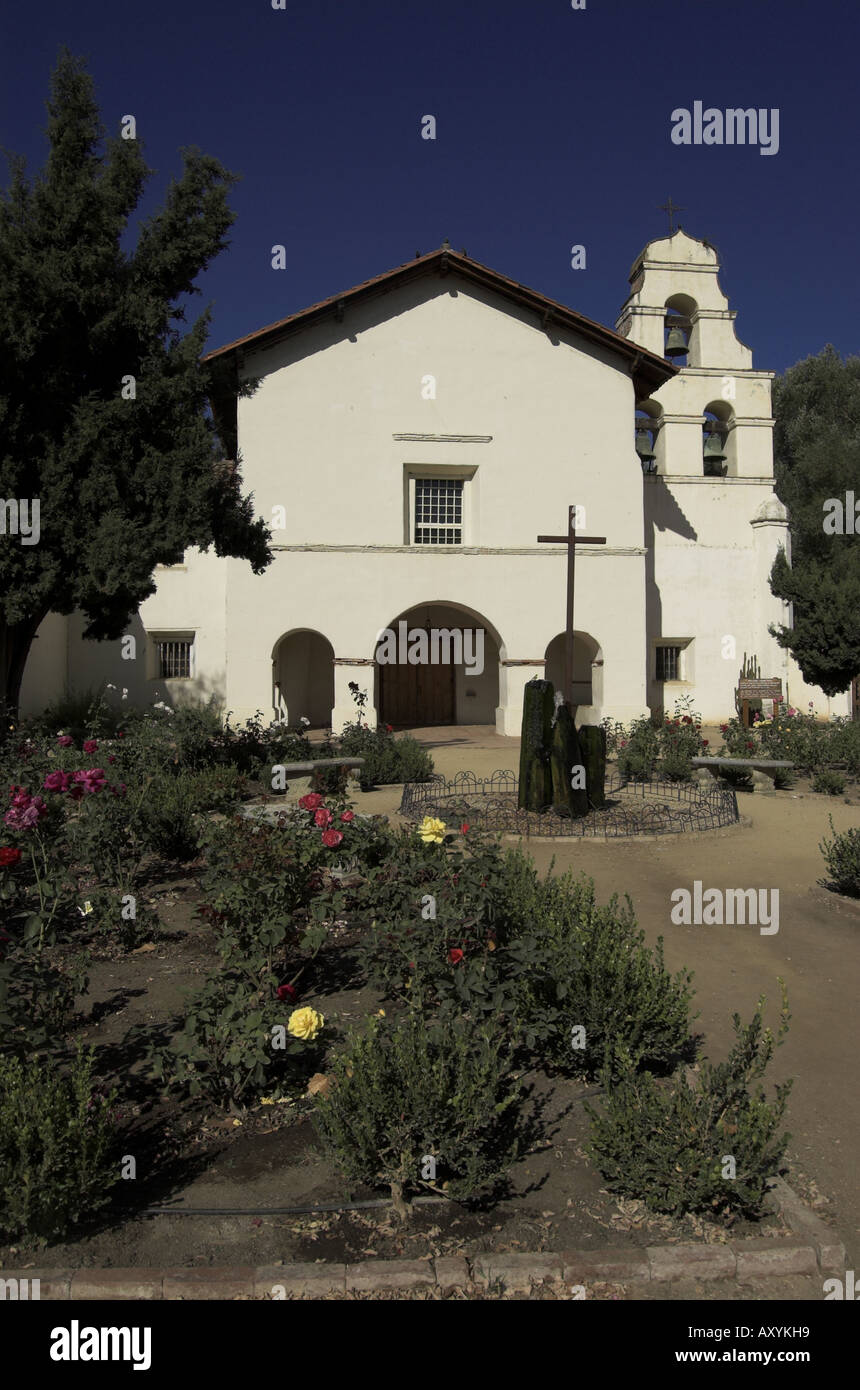 Mission San Juan Bautista State Park CA USA Stockfoto