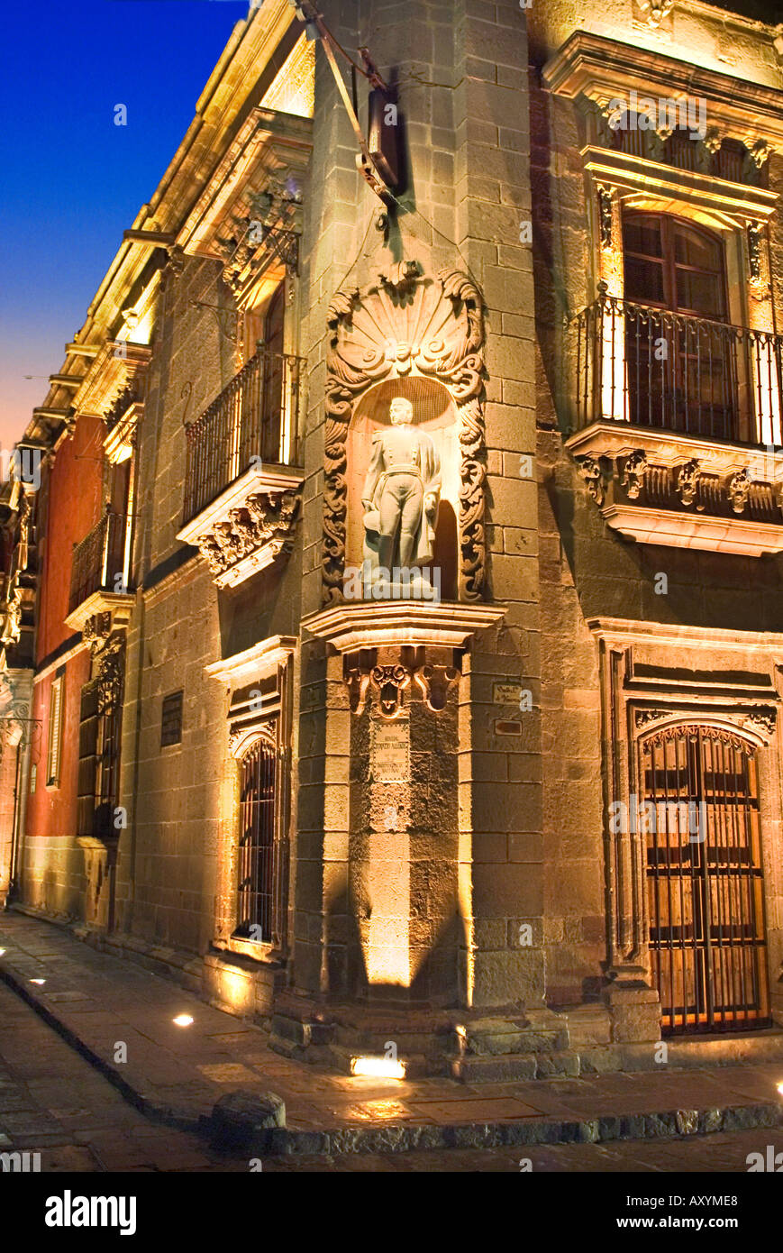 Casa de Allende San Miguel de Allende Guanajuato Mexiko Stockfotografie ...