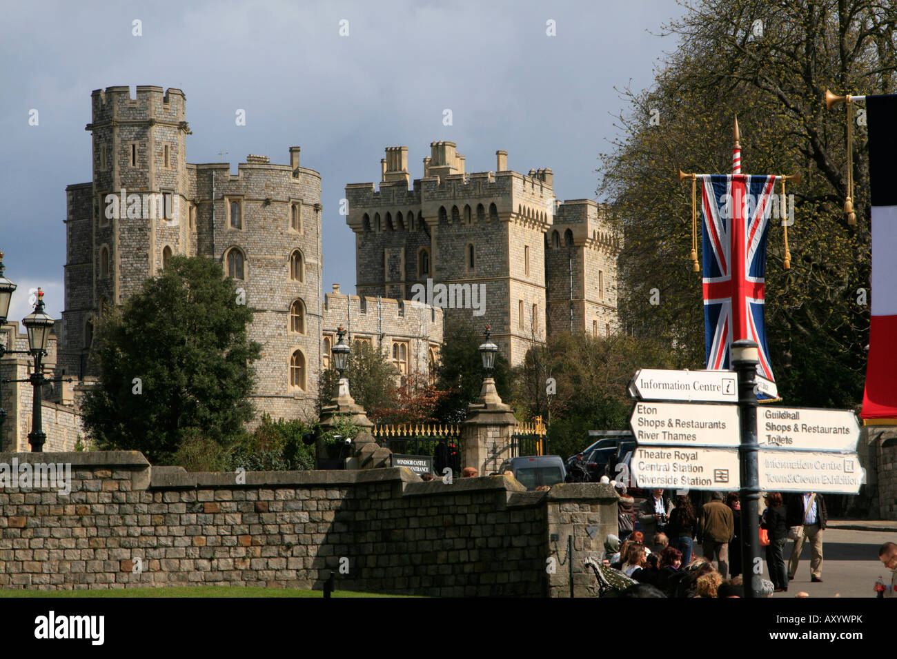 Windsor Castle Royal Borough of Windsor und Maidenhead, Berkshire, England, UK, GB Stockfoto