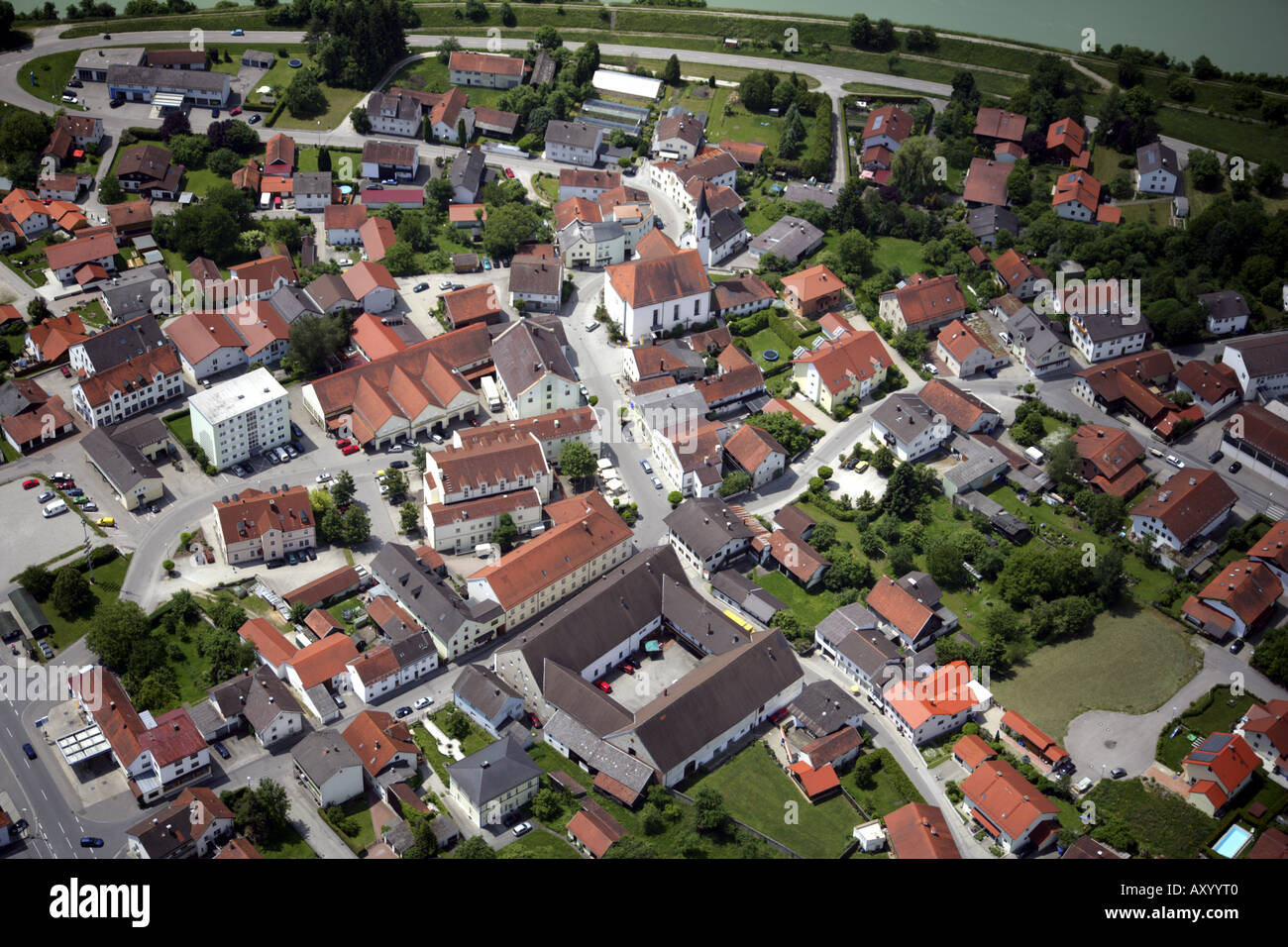 Marktl am Inn, Geburtsort von Papst Benedikt XVI, Deutschland, Bayern