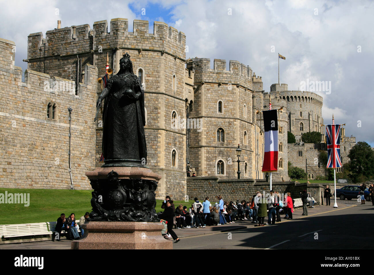 Windsor Castle Royal Borough of Windsor und Maidenhead, Berkshire, England, UK, GB Stockfoto