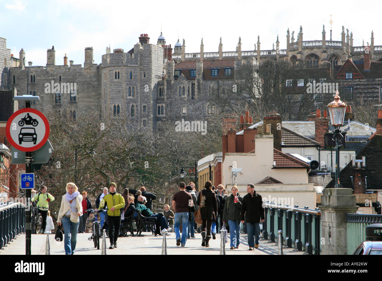 Windsor Castle Royal Borough of Windsor und Maidenhead, Berkshire, England, UK, GB Stockfoto