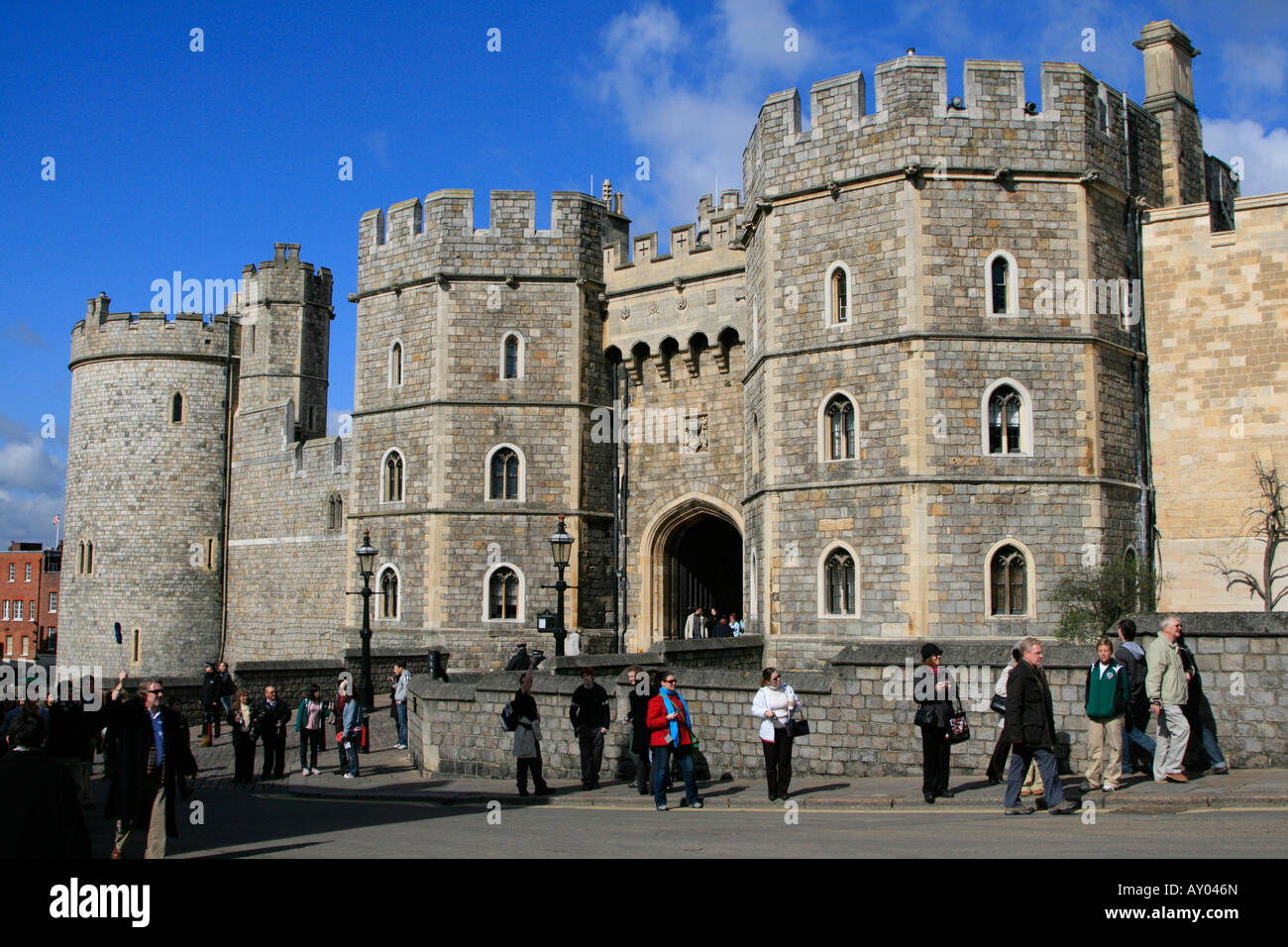 Windsor Castle Stadtzentrum touristischen Ziel Royal Borough of Windsor, Maidenhead, Berkshire, England, UK, GB Stockfoto