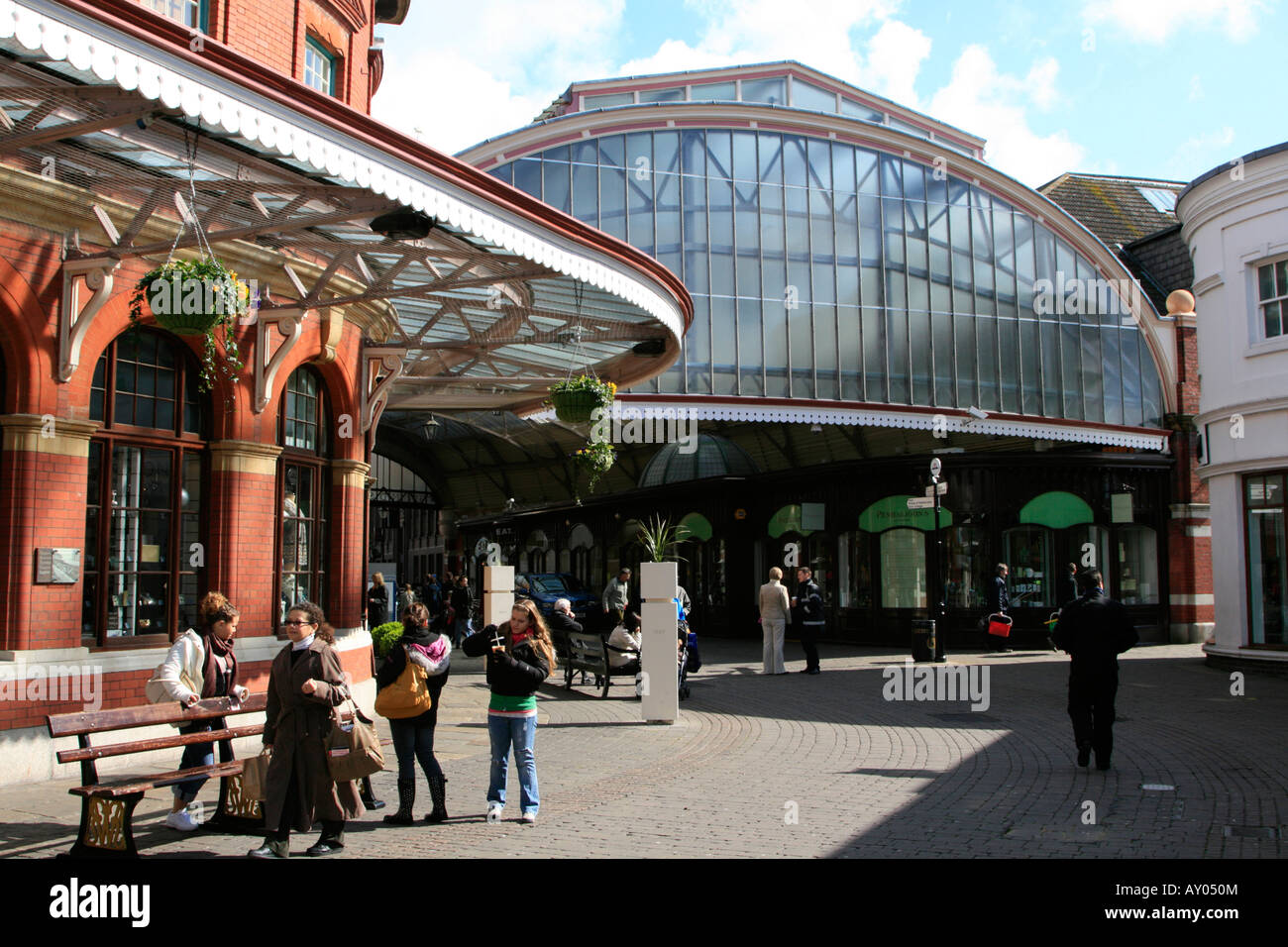 Windsor Castle Stadtzentrum Touristen Royal Borough of Windsor und Maidenhead, Berkshire, England, UK, GB Stockfoto