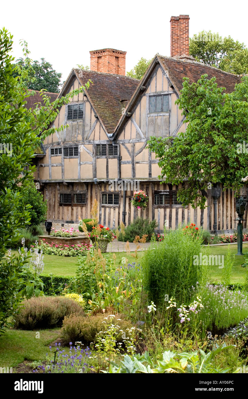 Anne Hathaway s Ferienhaus in Shottery Stratford-upon-Avon, Warwickshire Stockfoto
