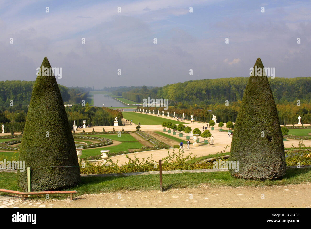 Die Gärten von Versailles Paris Frankreich EU Stockfoto