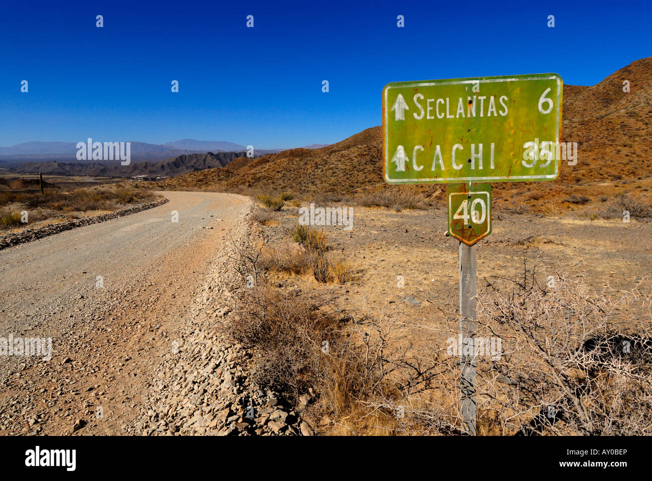 Route 40, Calchaqui Täler, Provinz Salta, Argentinien, Südamerika Stockfoto