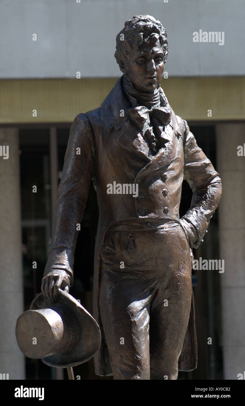 Beau Brummell Statue Jermyn Street London England UK Stockfoto