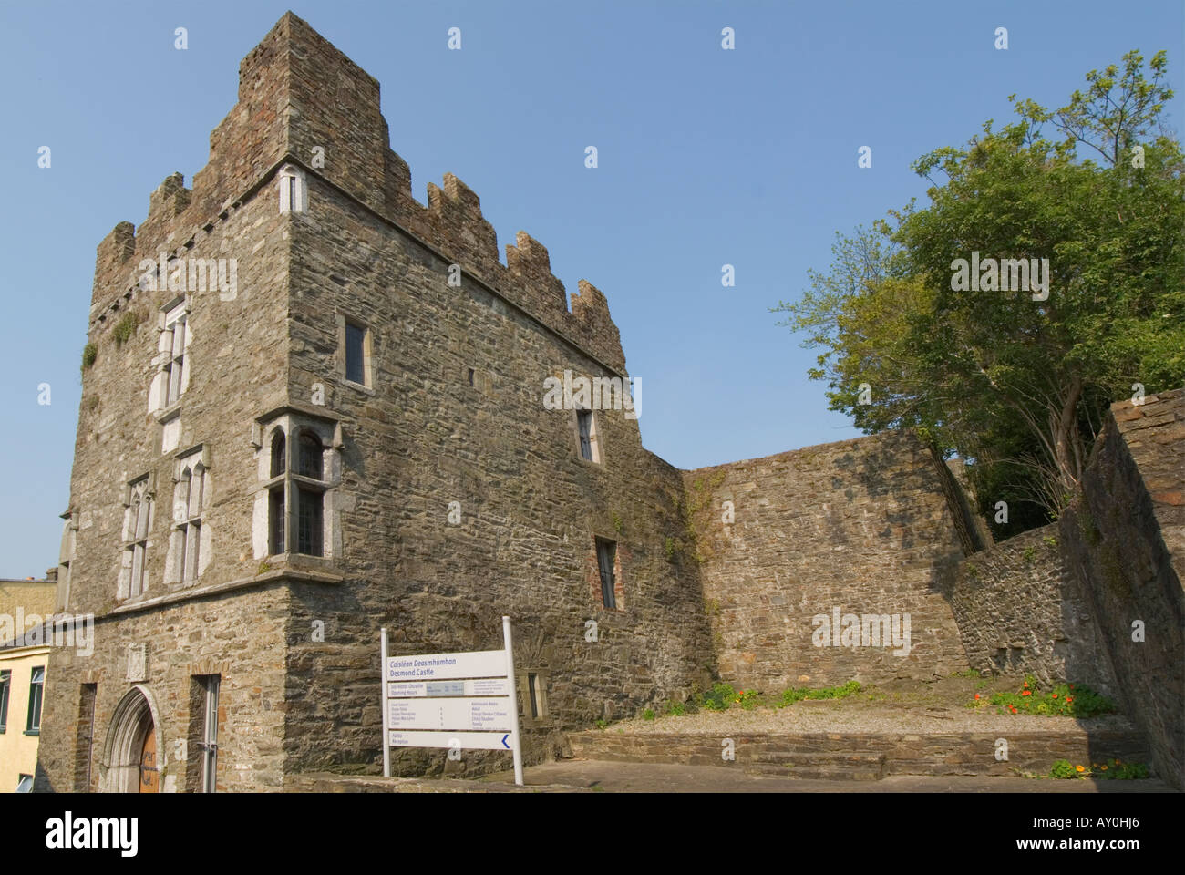 County Cork Kinsale Desmond Castle in Irland Stockfoto