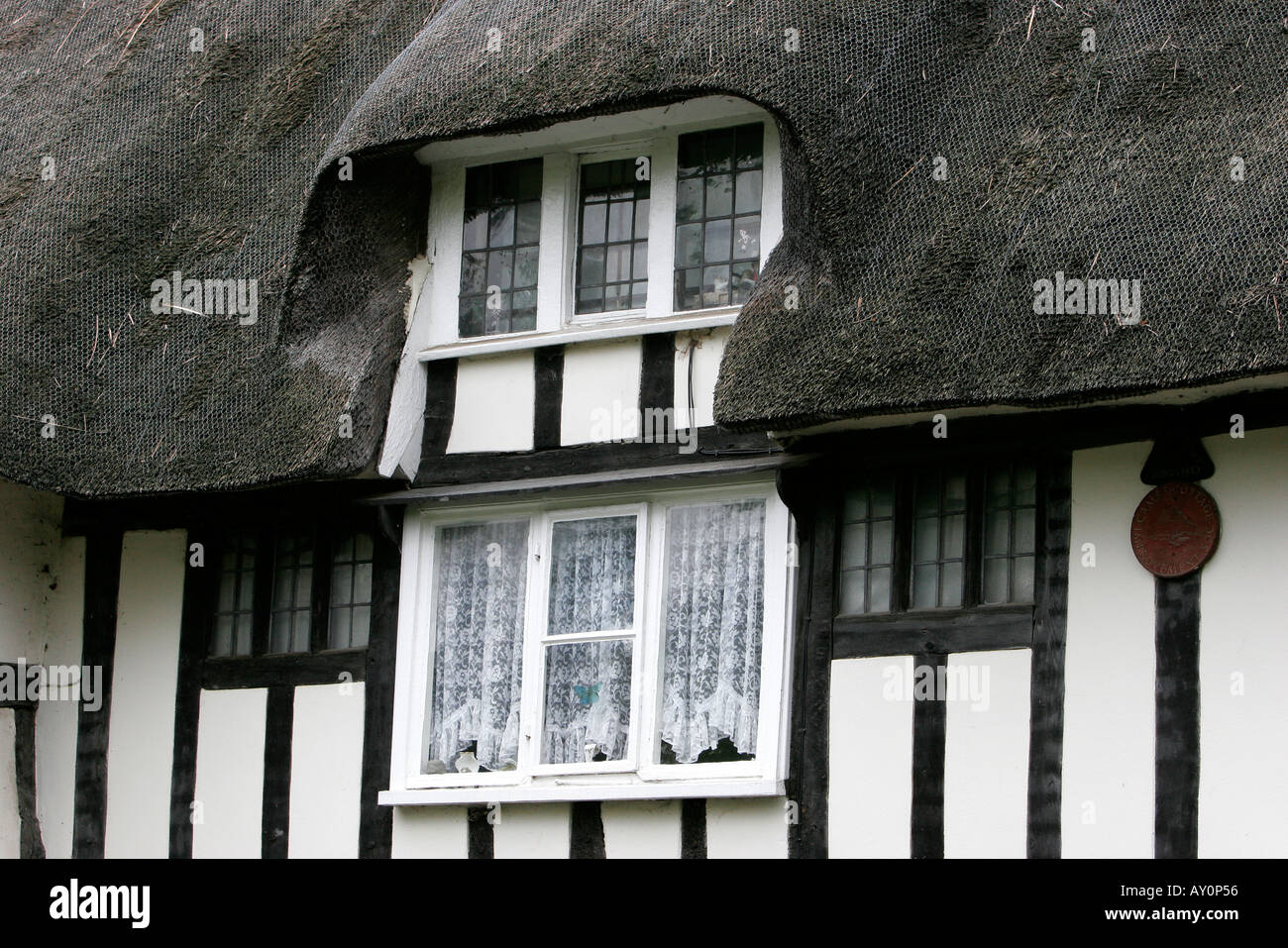 Fachwerk Gebäude in Fen Drayton Cambridgeshire Stockfoto